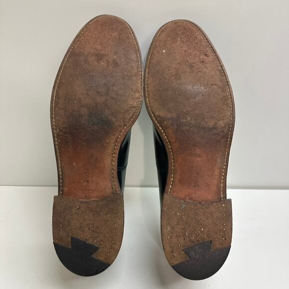 Crockett & Jones x Polo Ralph Lauren Black Calf Oxford Bench Made in England 9 - Picture 12 of 14